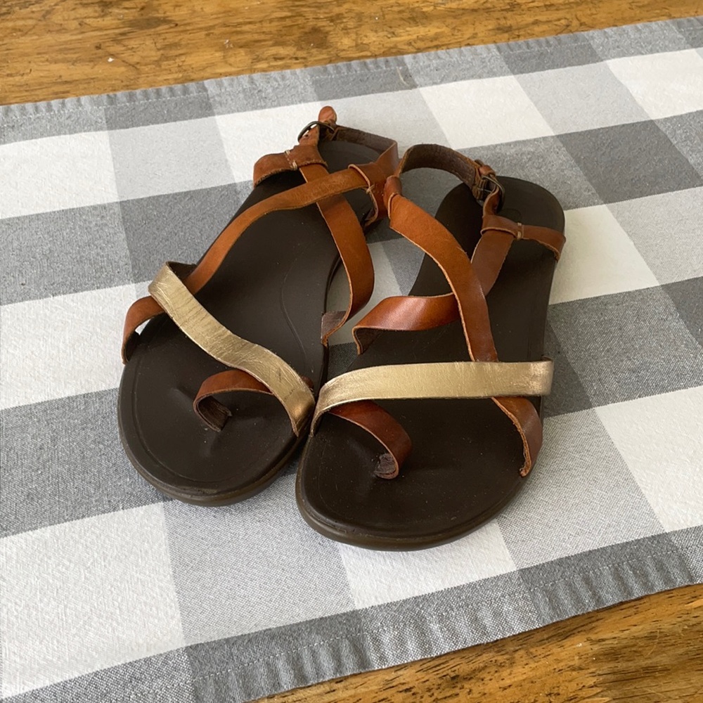 Strappy Leather Sandals